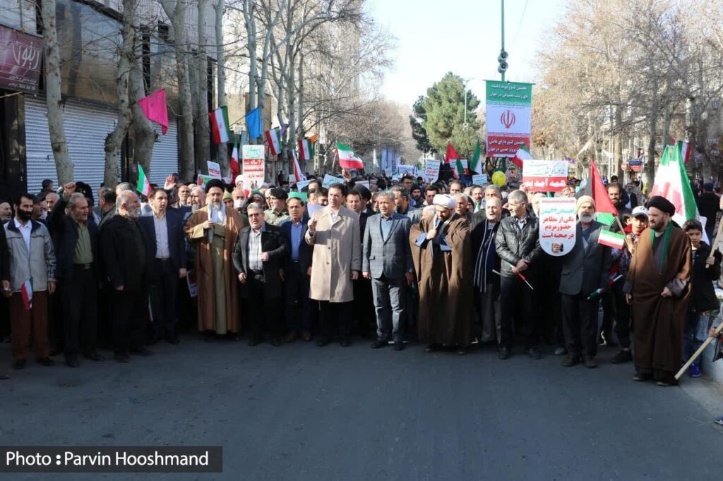 گزارش تصویری از راهپیمایی 22بهمن1402 شهرستان شهریار