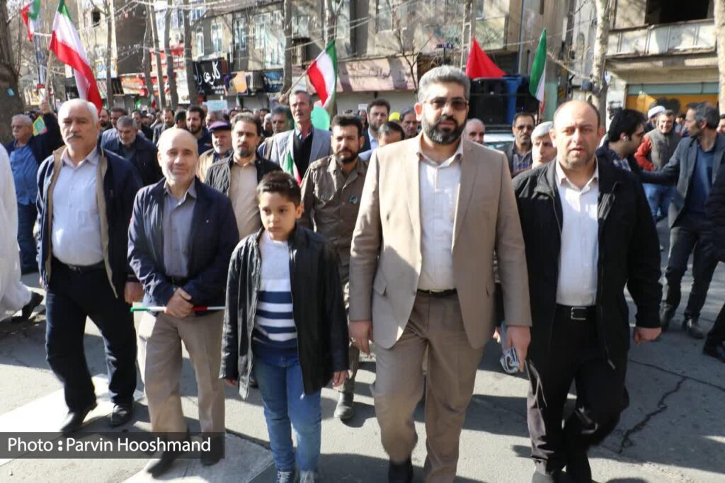 گزارش تصویری از راهپیمایی 22بهمن1402 شهرستان شهریار